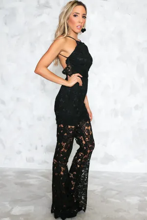 Field of Dreams Jumpsuit - Black