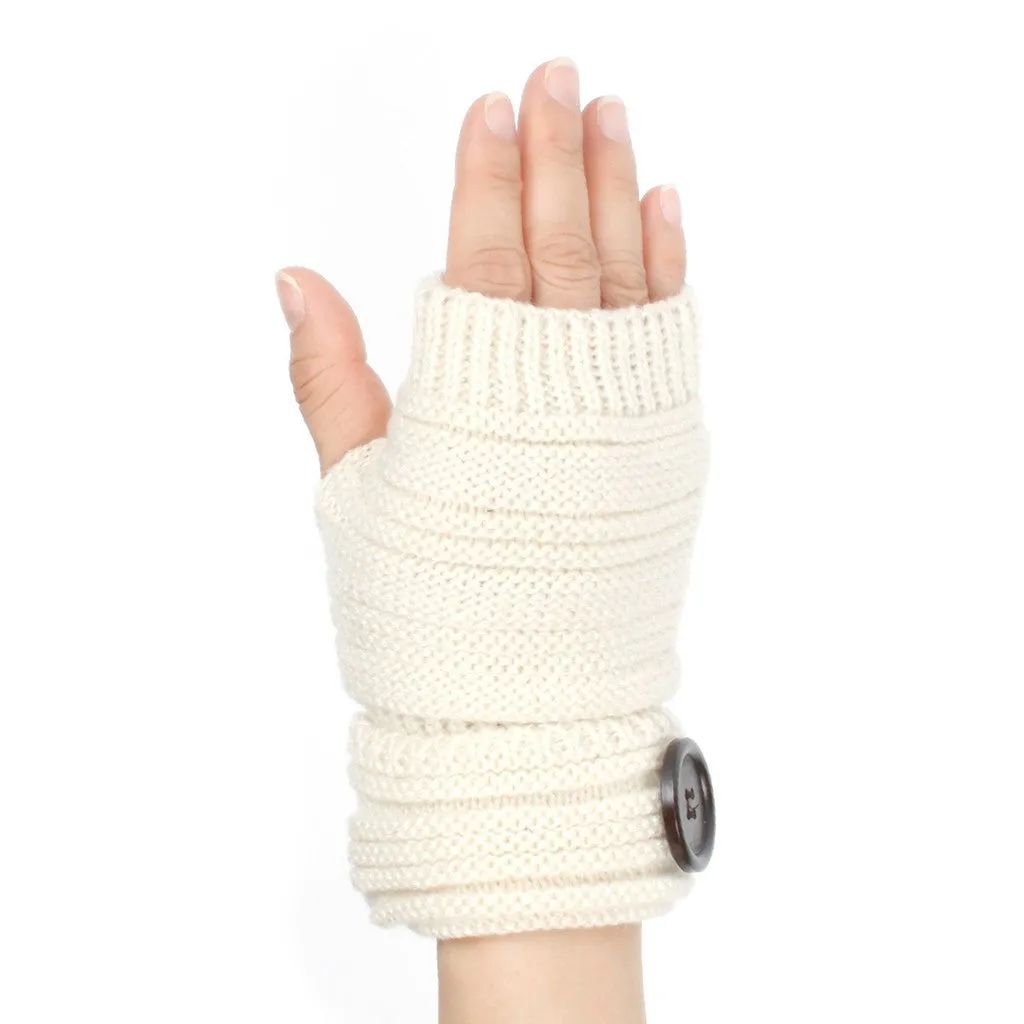 Fingerless Hand Warmer Gloves