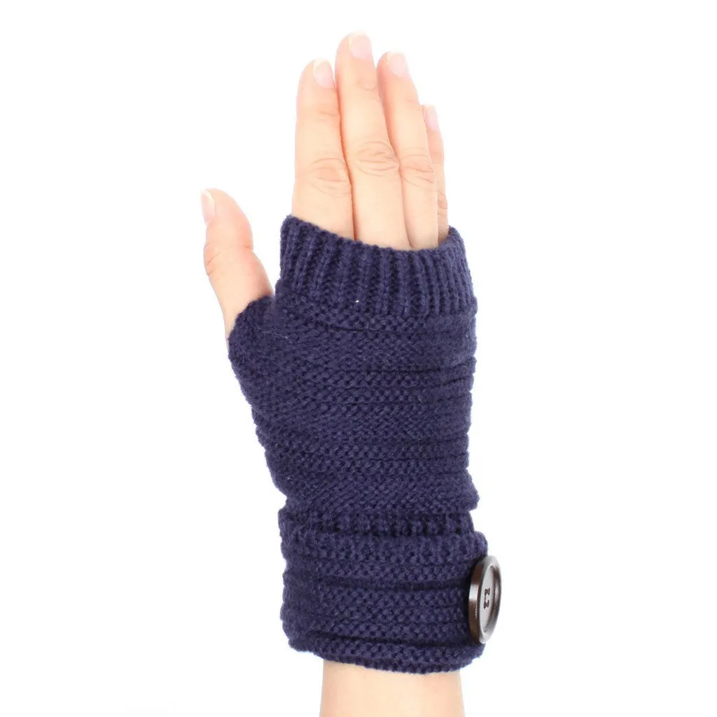 Fingerless Hand Warmer Gloves