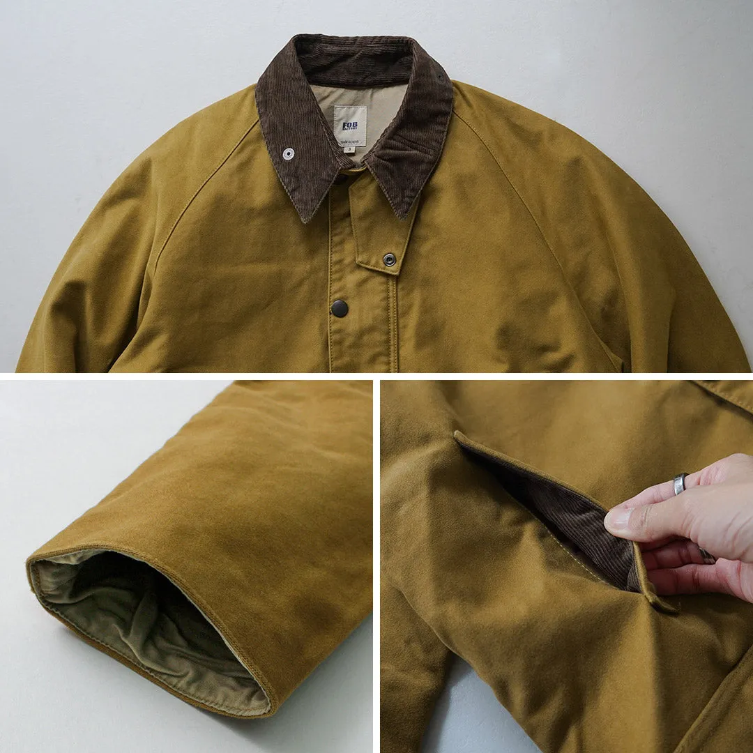 FOB FACTORY / F2361 Riding Jacket Moleskin