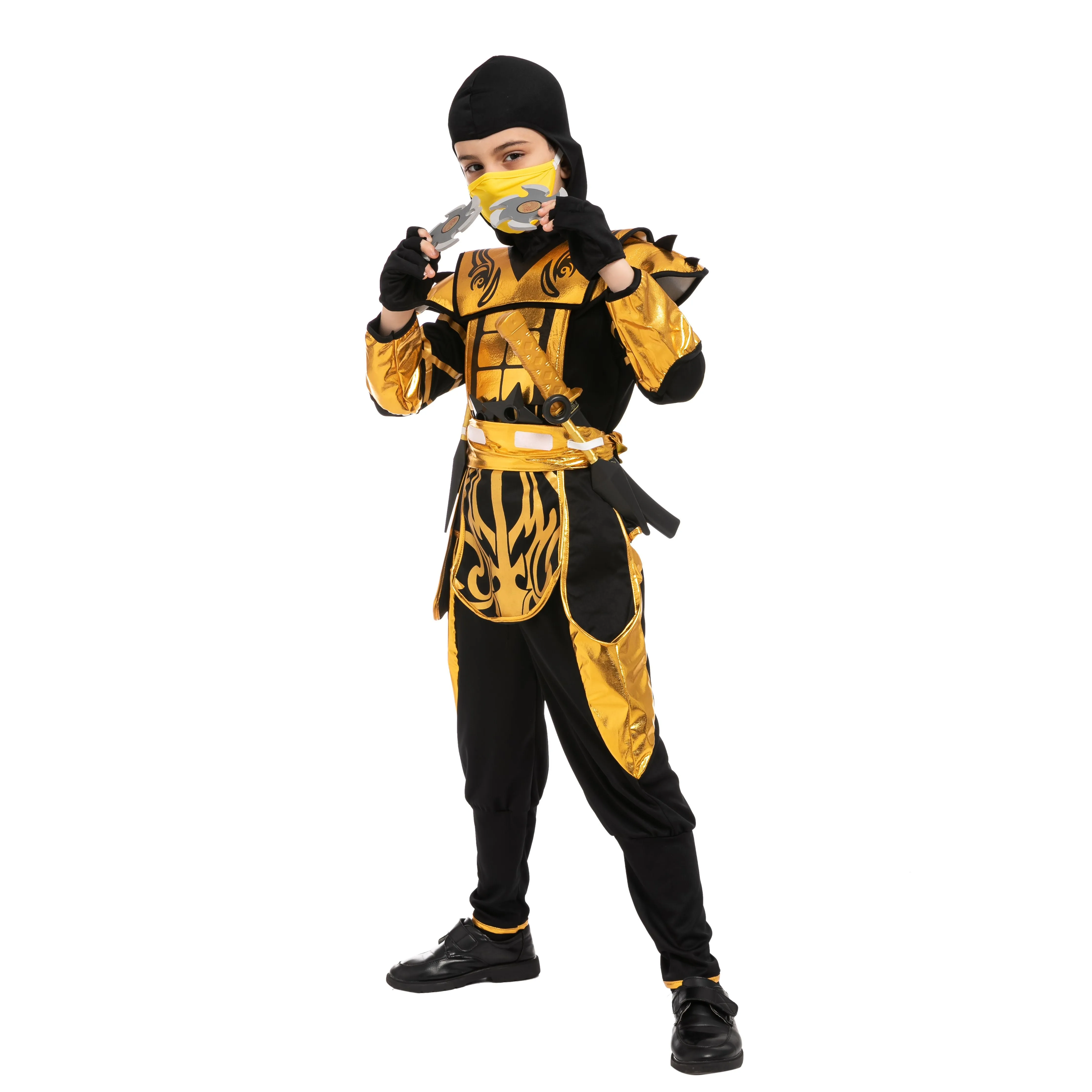 Gold Ninja Costume - Child