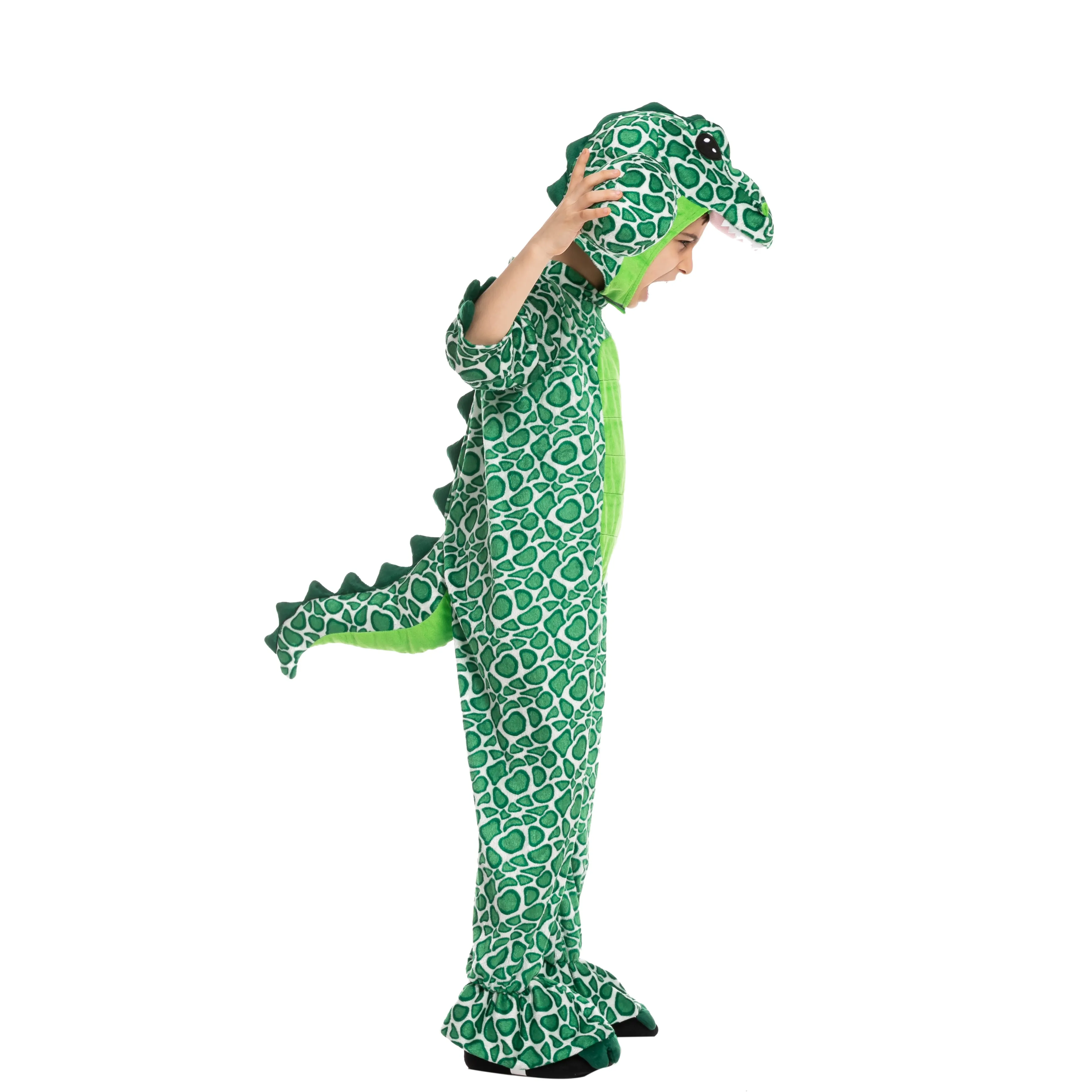 Green Dinosaur Costume - Child