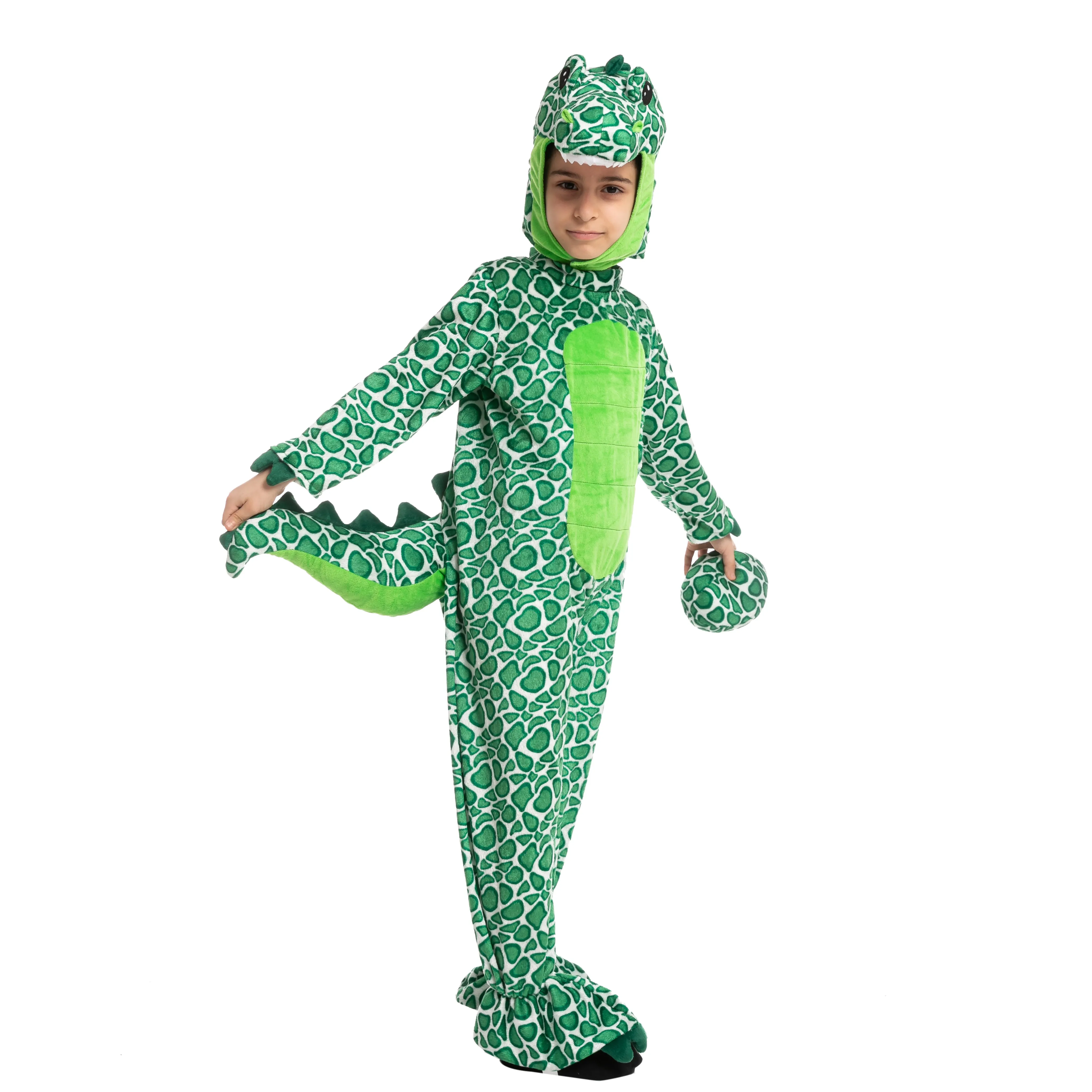 Green Dinosaur Costume - Child