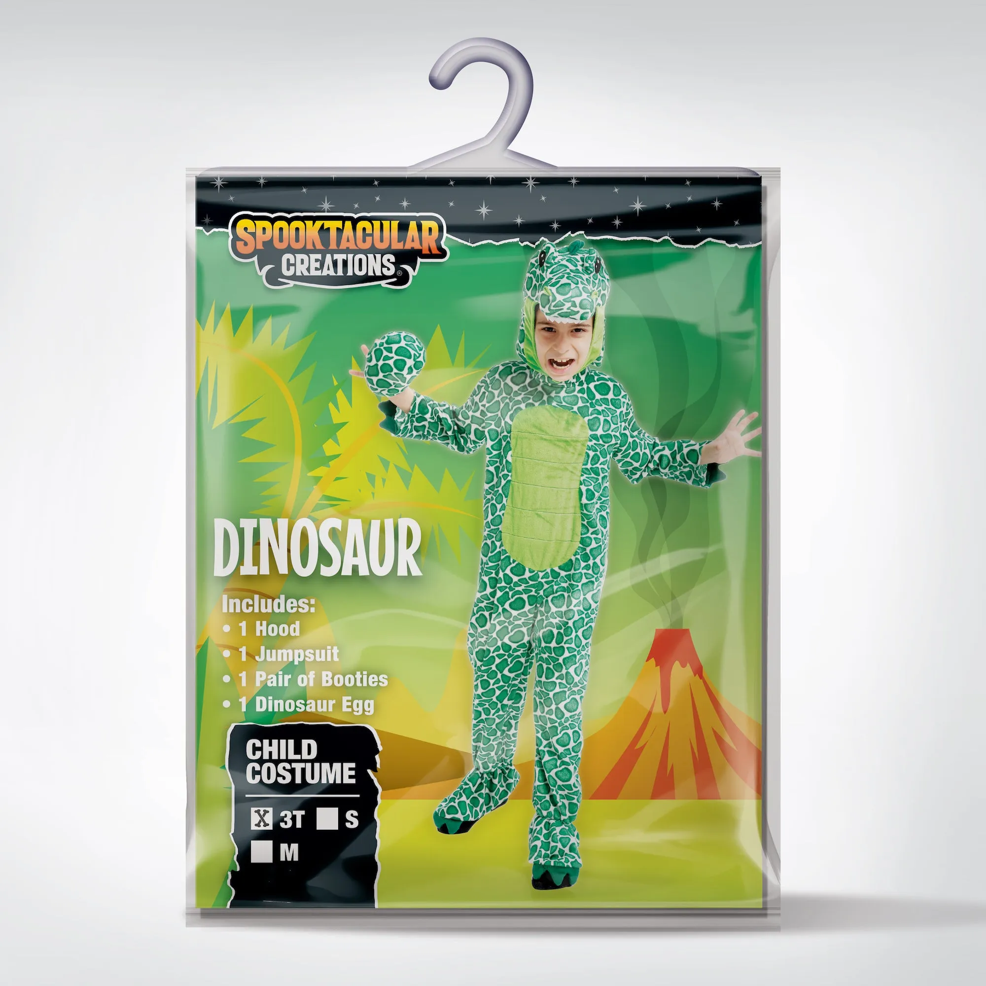 Green Dinosaur Costume - Child