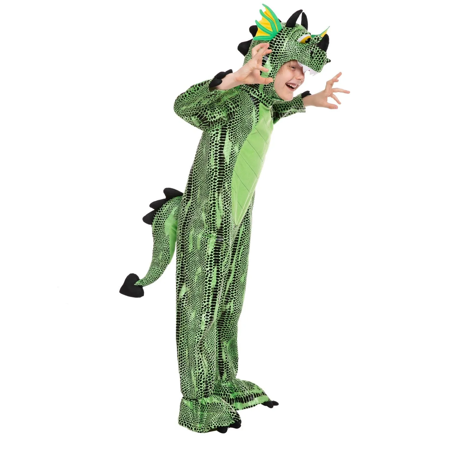 Green Dragon Costume Cosplay - Child