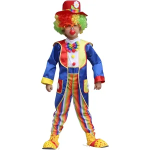 Halloween Boy Girl Circus Clown Costume Suit Cosplay Masquerade Magic