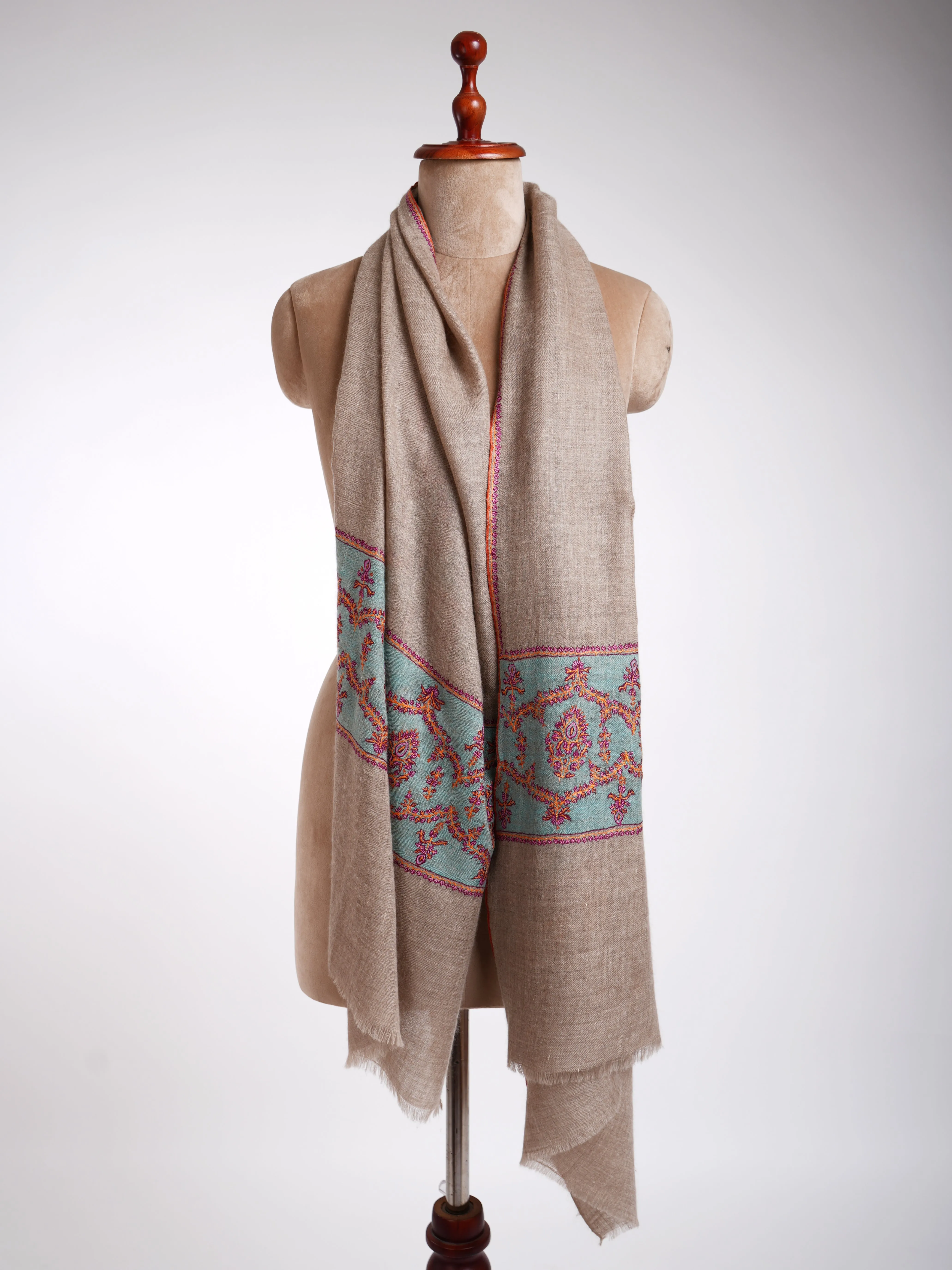 Handmade Palladar Authentic Pashmina Scarf