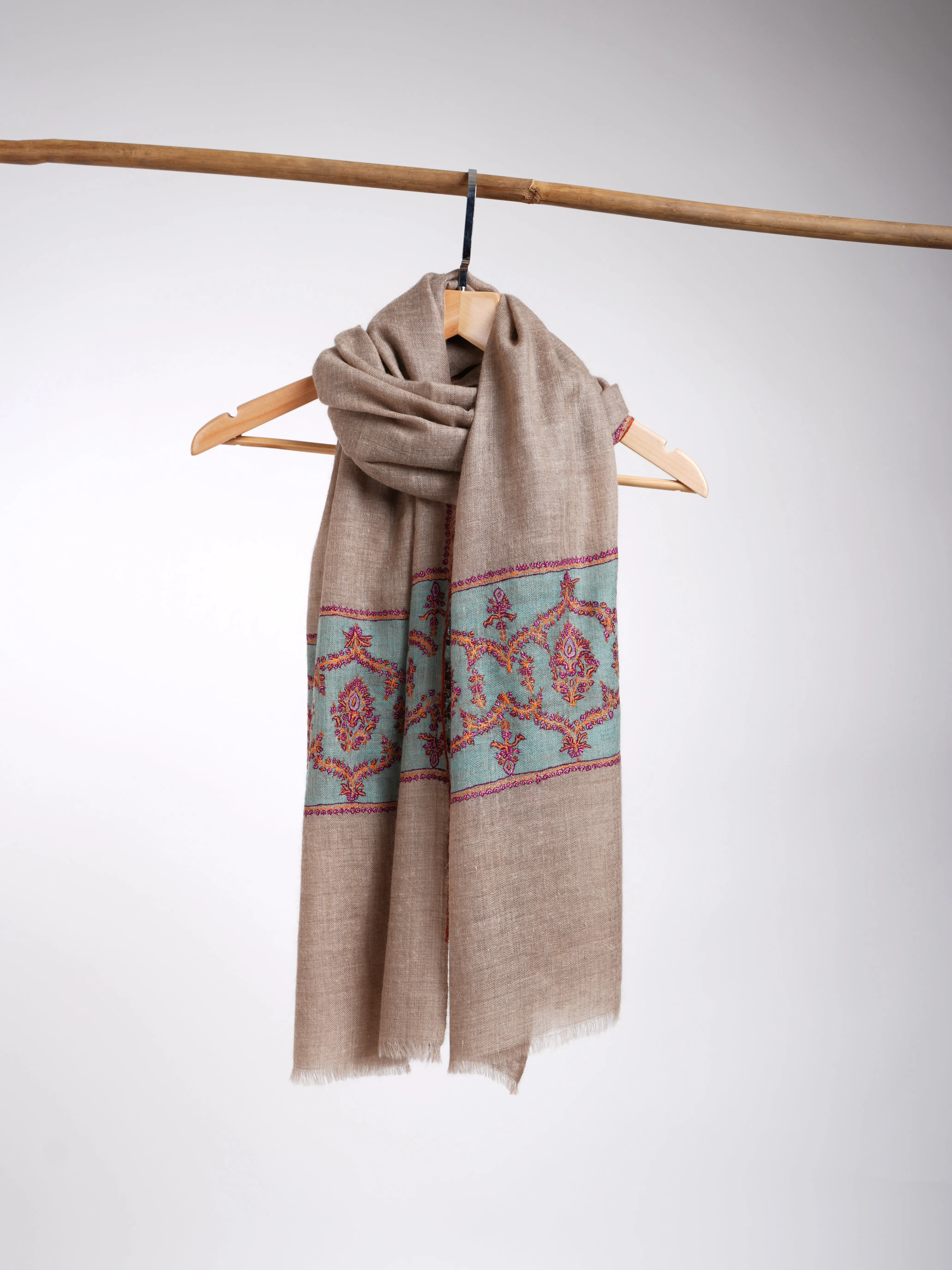 Handmade Palladar Authentic Pashmina Scarf