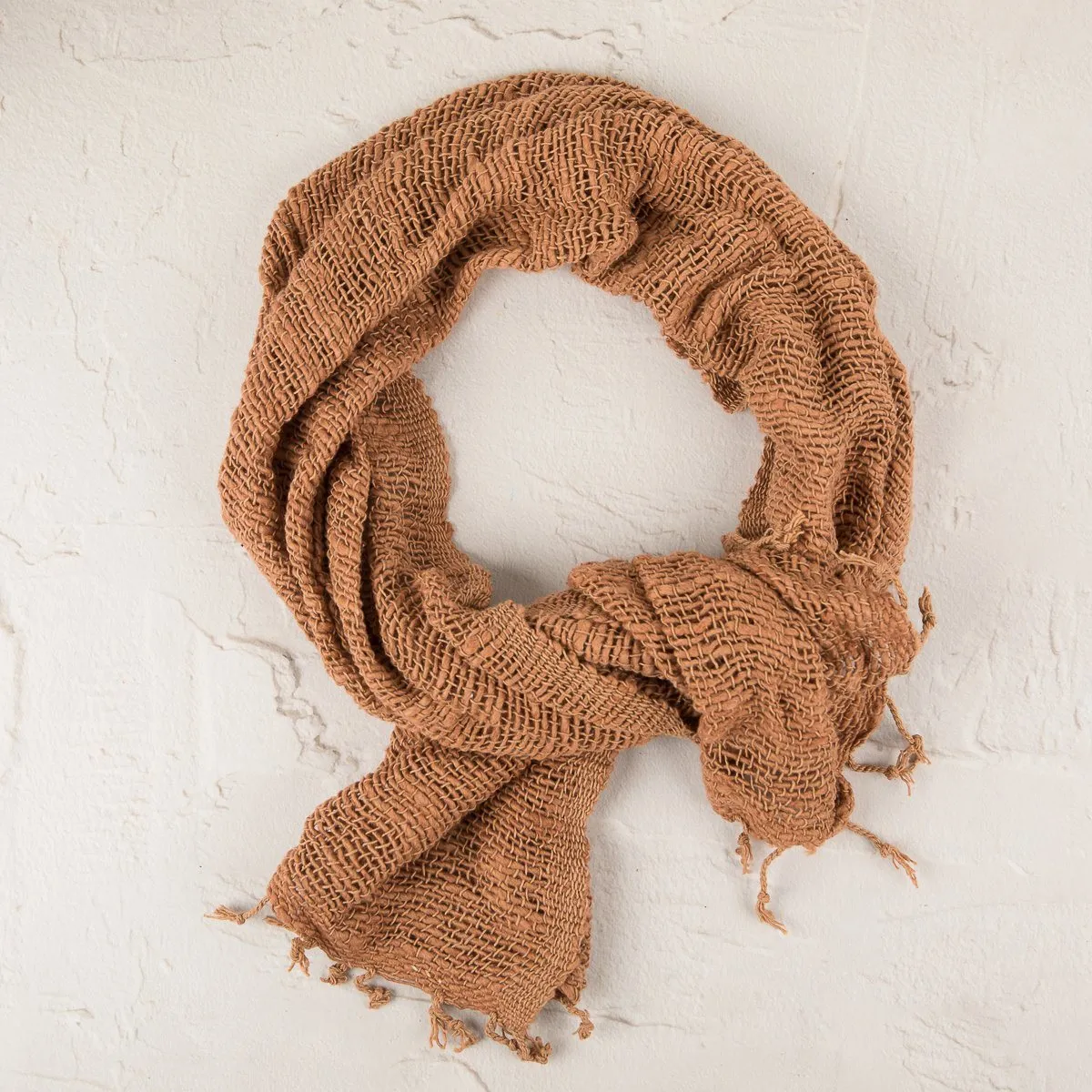 Handwoven Artisanal Cotton Scarf