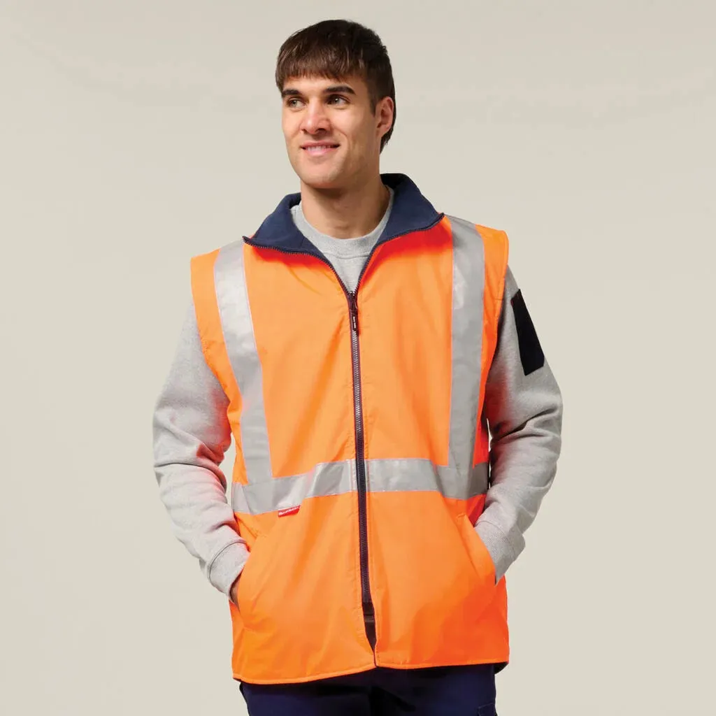 Hard Yakka Hi-Vis 4-In-1 Taped Wet Weather Jacket (Y06057)