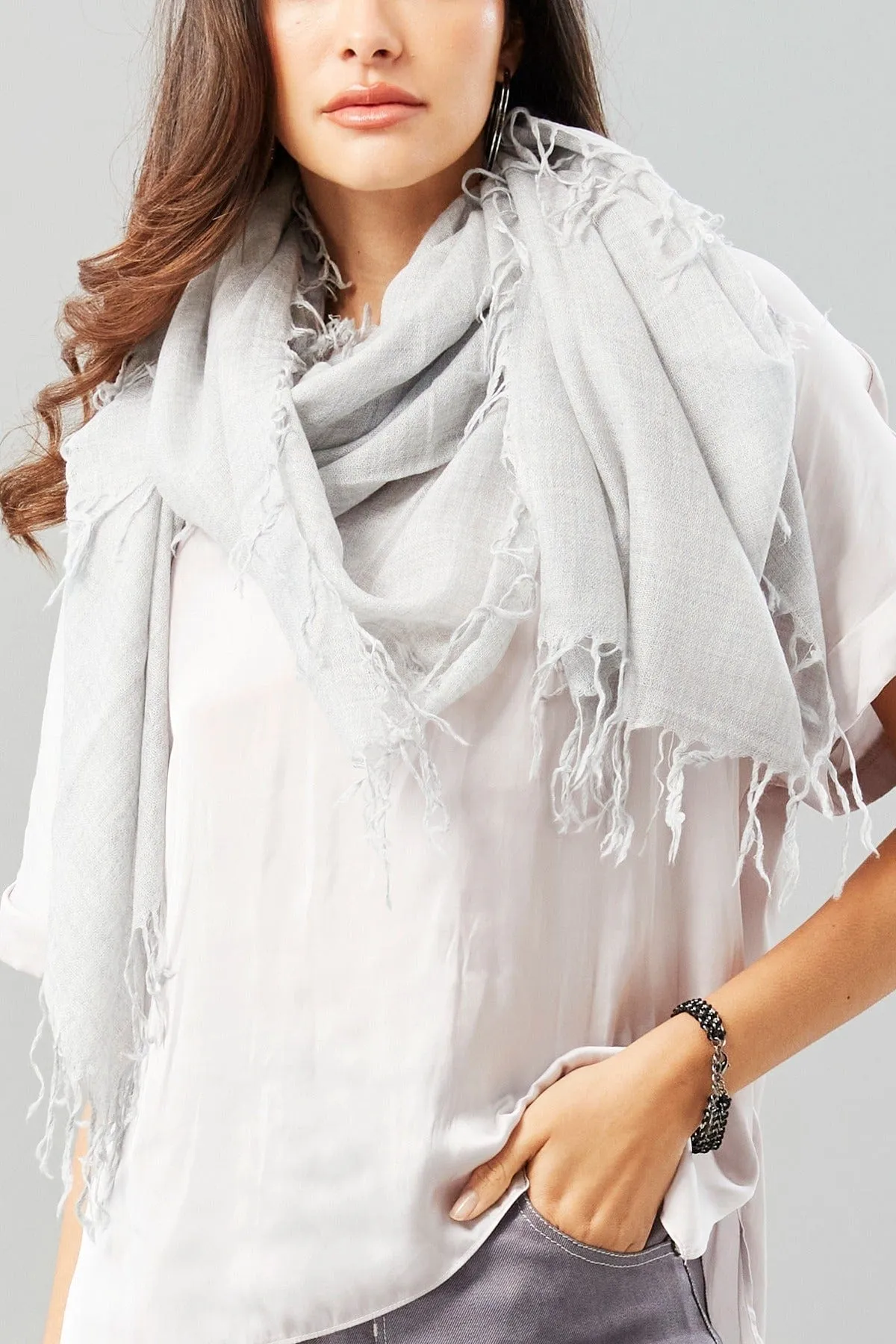 Heathered Cashmere Scarf