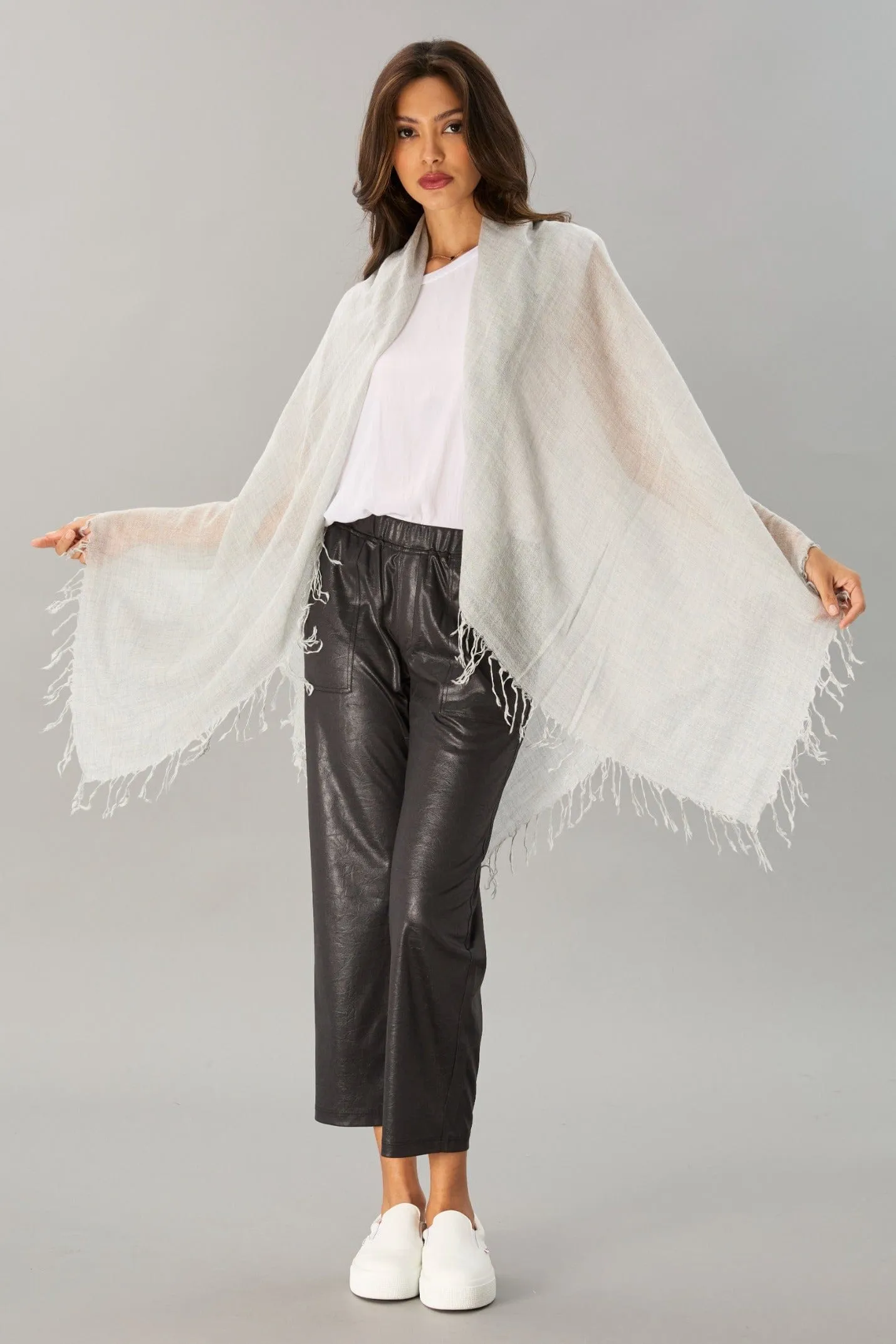 Heathered Cashmere Scarf