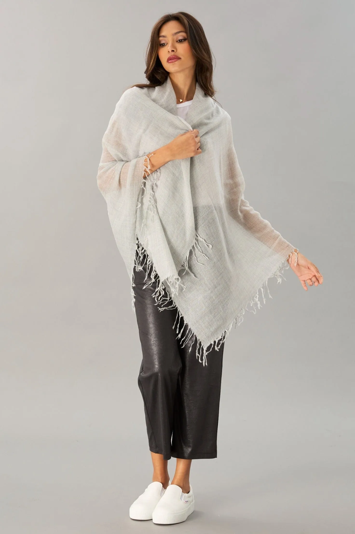 Heathered Cashmere Scarf