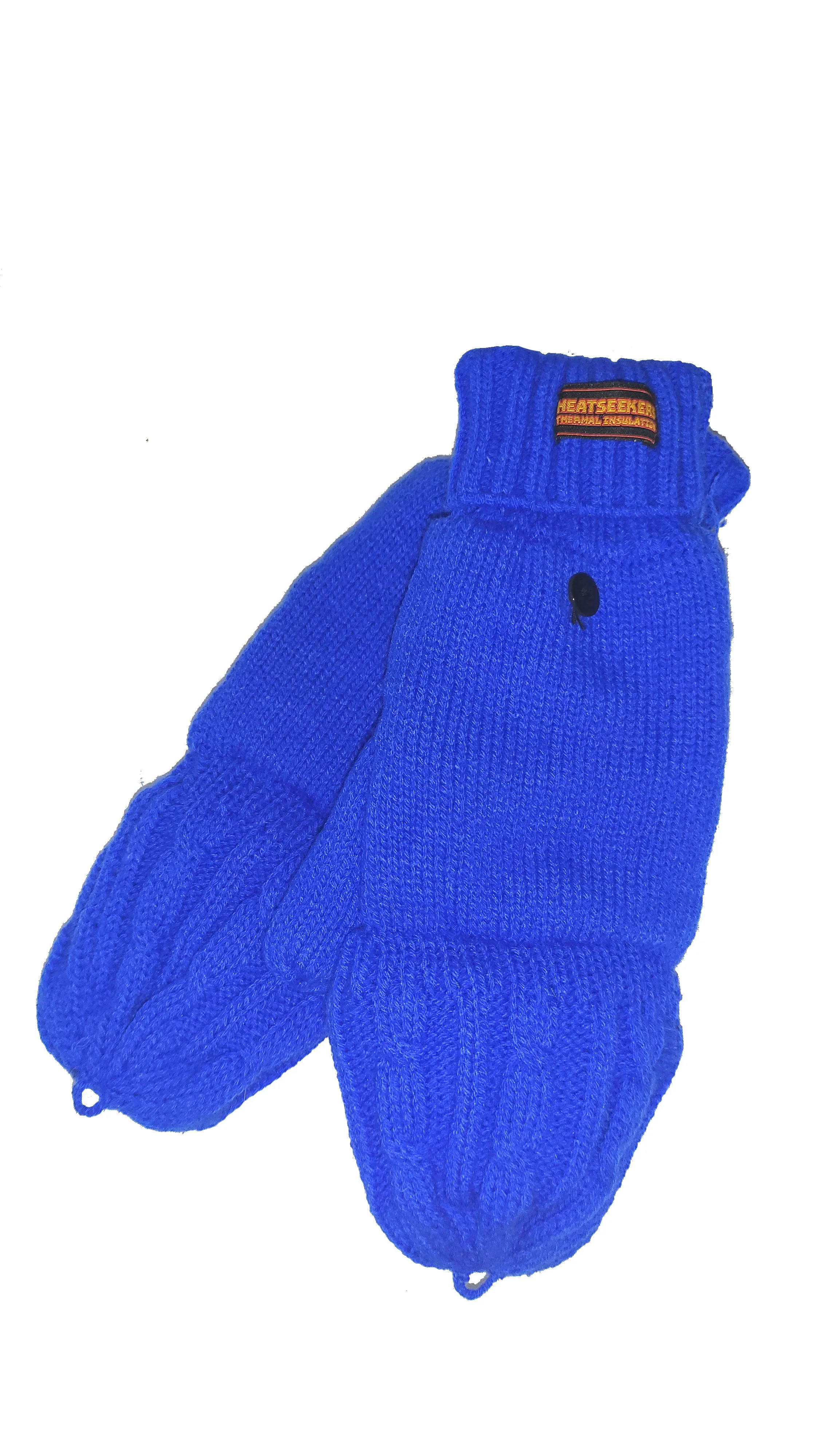 HEATSEEKERS by Vera Tucci - Thermal Cable Knit Fingerless with Flap Over Mittens G41/42