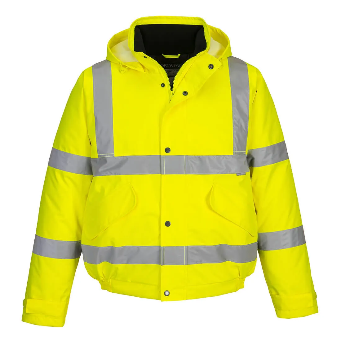 Hi-Vis Bomber Jacket Yellow