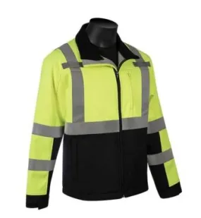 HIVIZGARD Class 3 Water/Wind Resistant Soft Shell Jacket