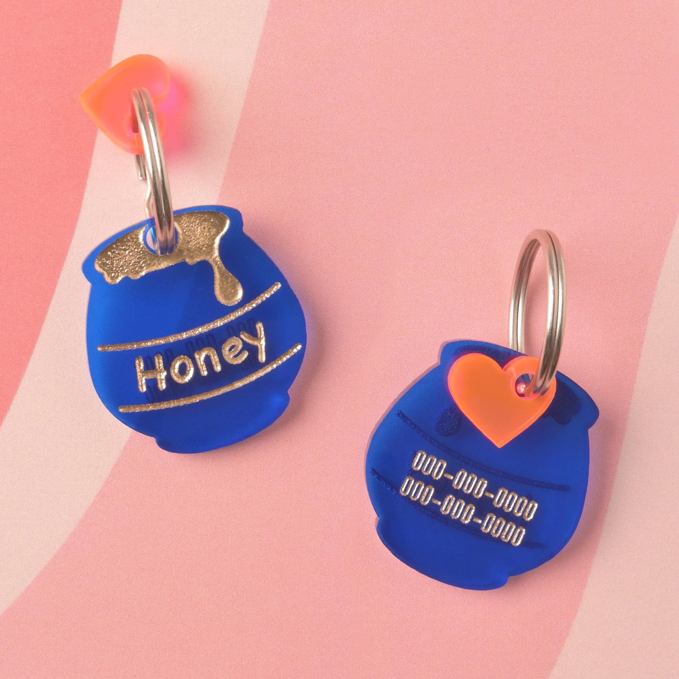 Honey Pot Personalized Pet Tag