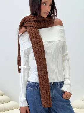 Inferno Scarf Brown