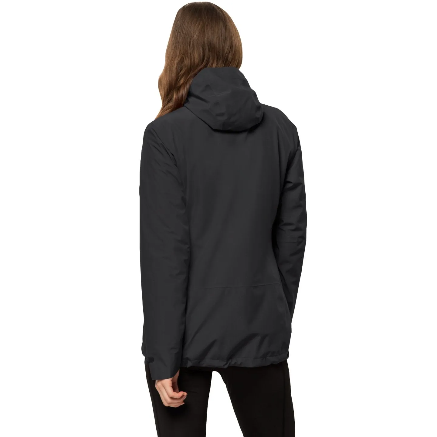 Jack Wolfskin Moonrise Womens 3in1 Waterproof Jacket - Black