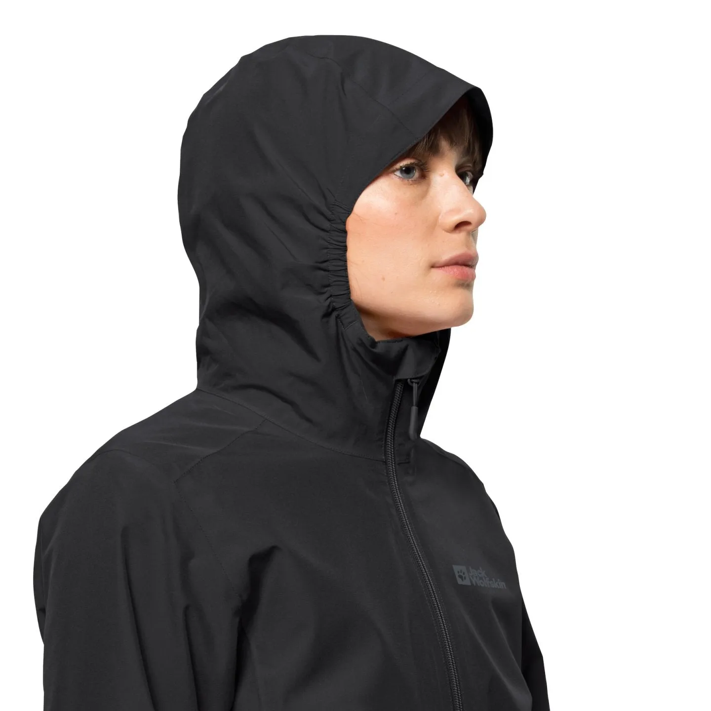 Jack Wolfskin Moonrise Womens 3in1 Waterproof Jacket - Black