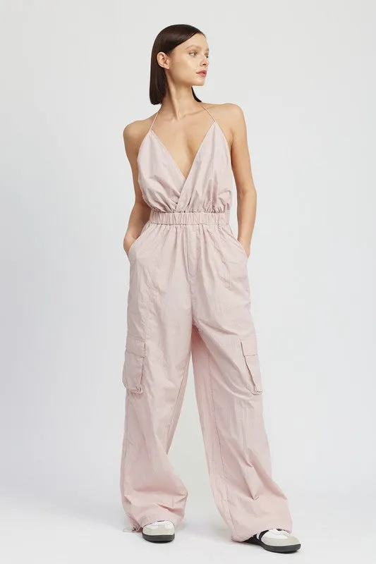 Janelle Cargo Jumpsuit