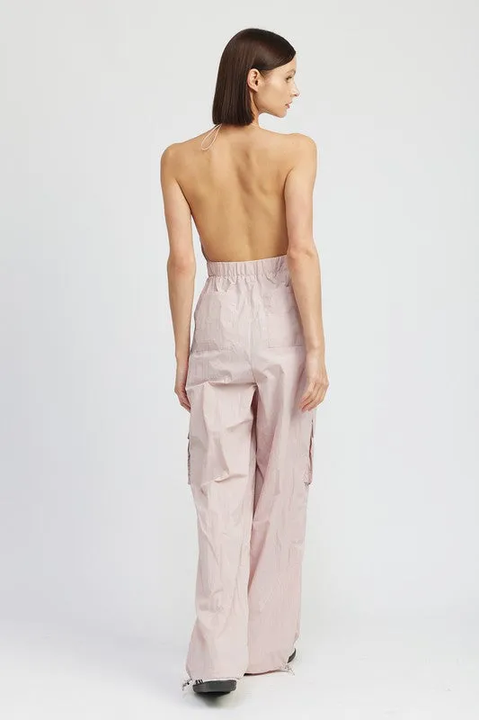 Janelle Cargo Jumpsuit