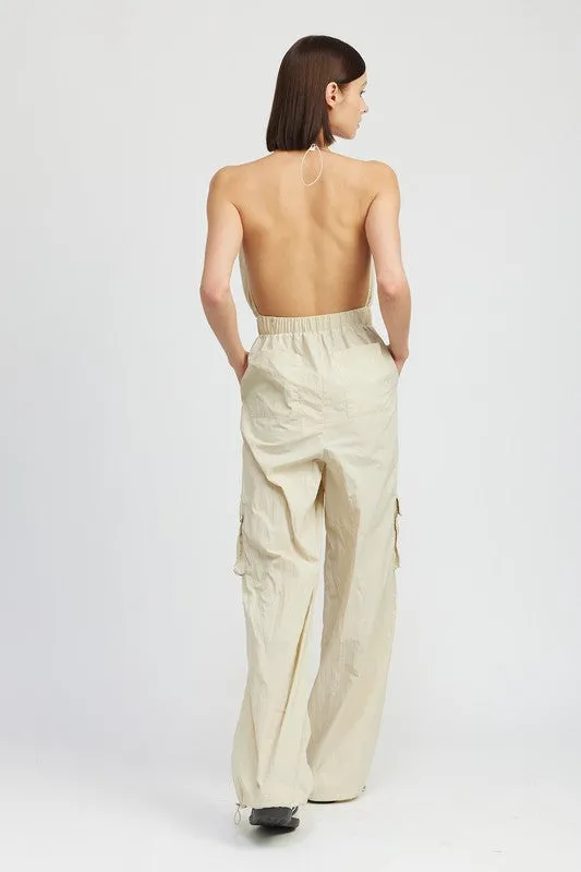 Janelle Cargo Jumpsuit