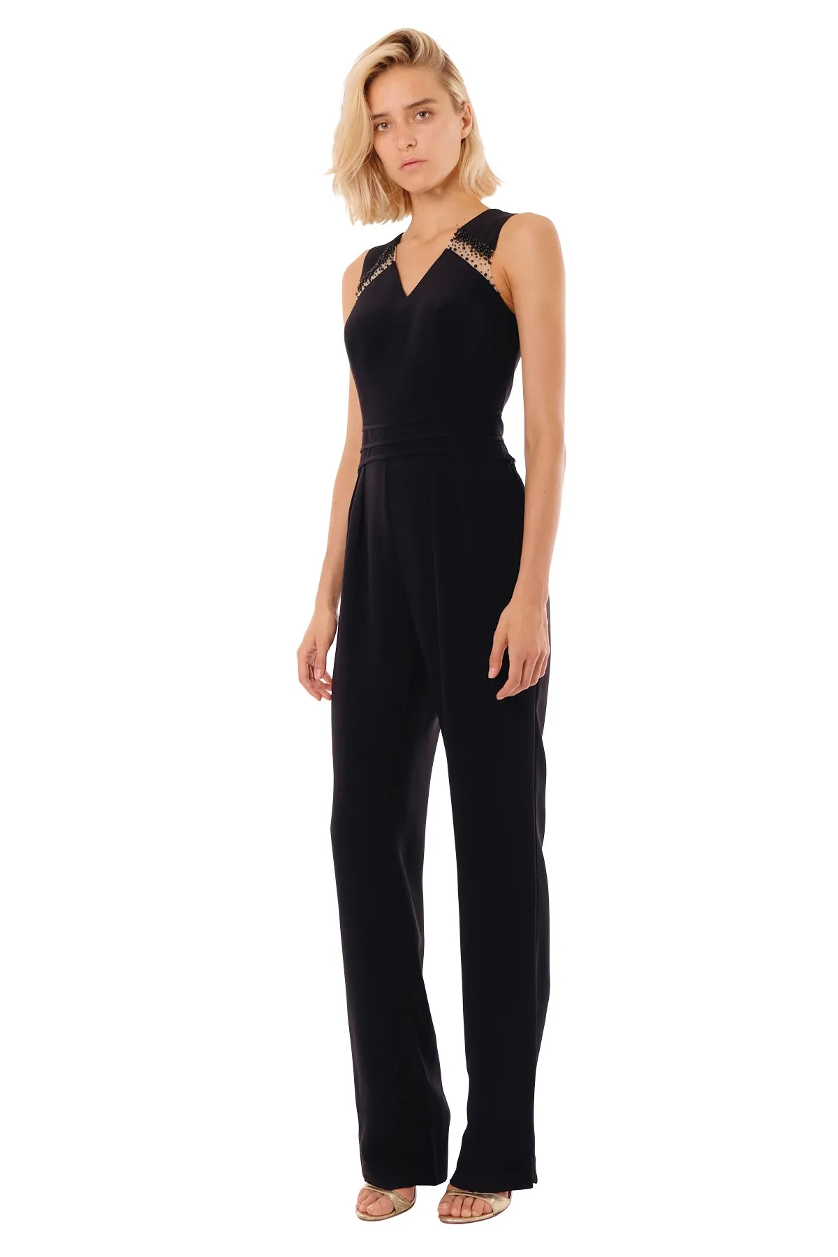 Jasmine Emb. Jumpsuit