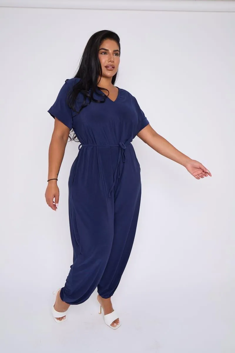 Jenna jumpsuit in Navy