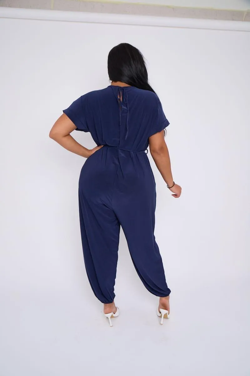 Jenna jumpsuit in Navy