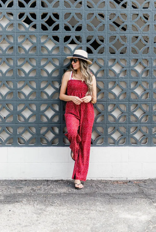 Jenny Polka Dot Jumpsuit