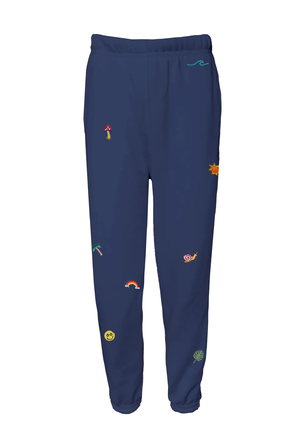 Kid's Mini Embroideries Sprinkled Sweatpants