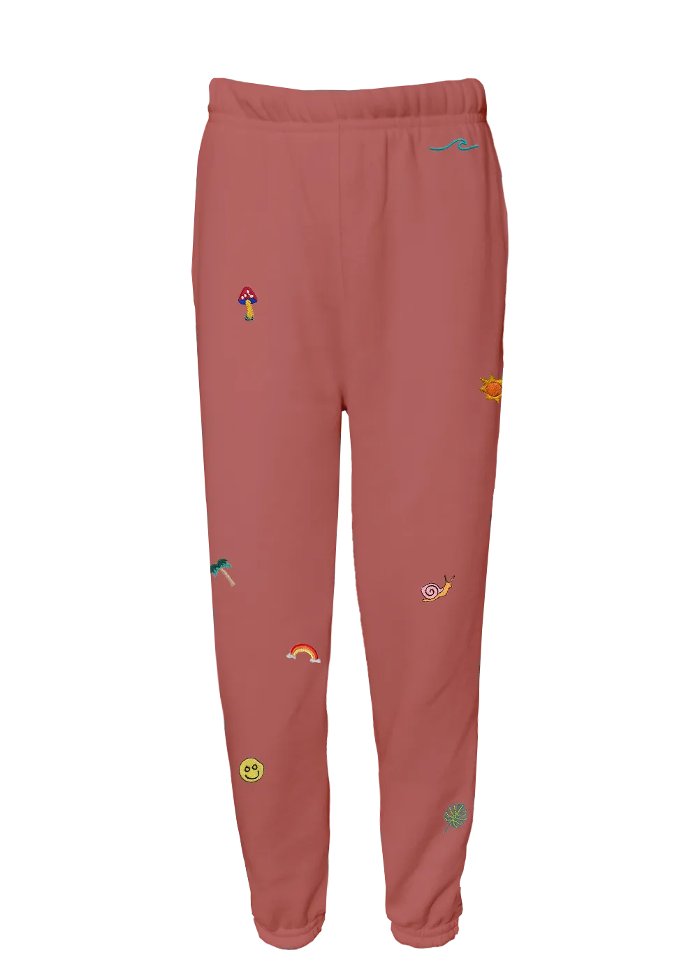 Kid's Mini Embroideries Sprinkled Sweatpants