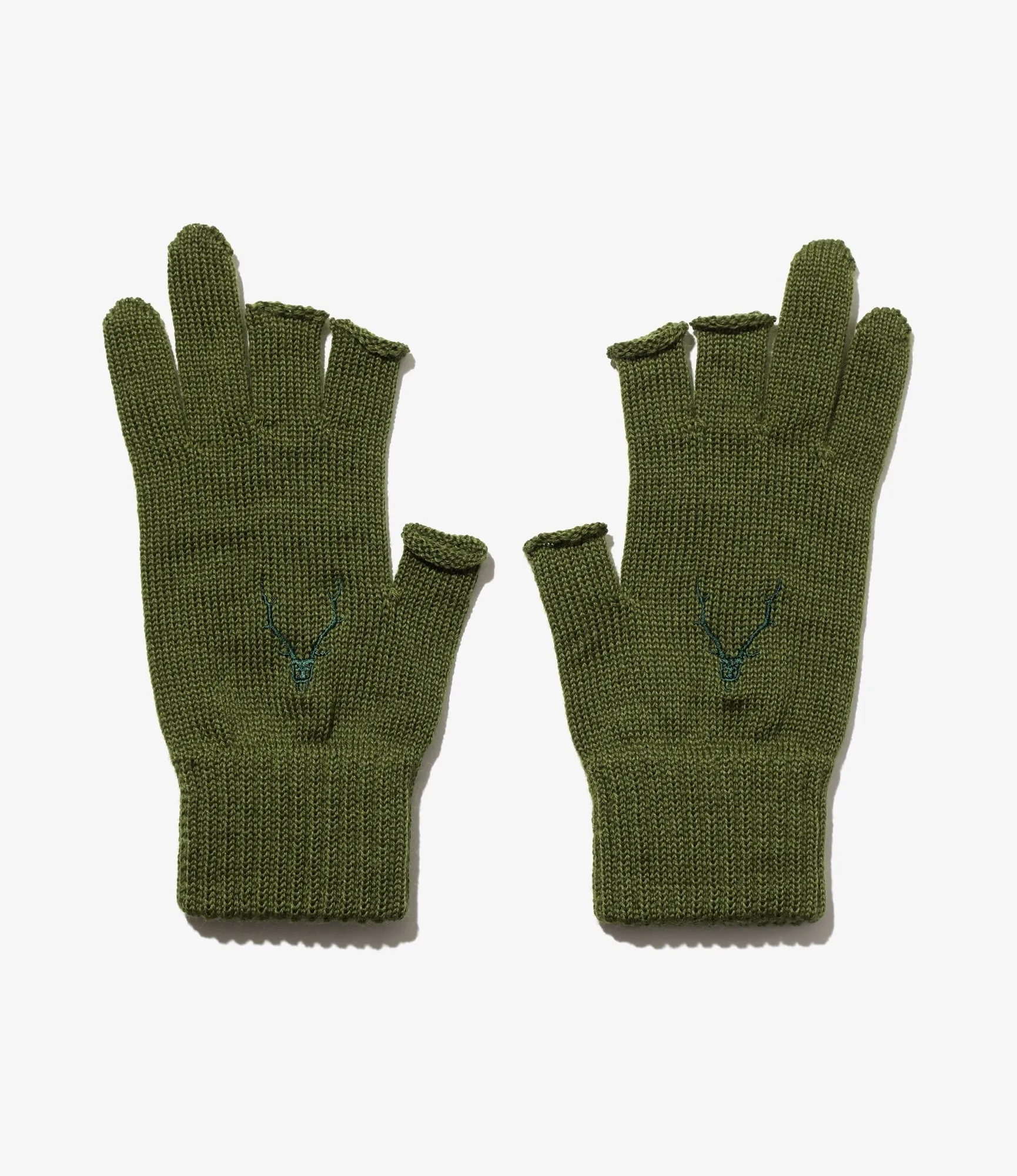 Knit Gloves – Wool Blend