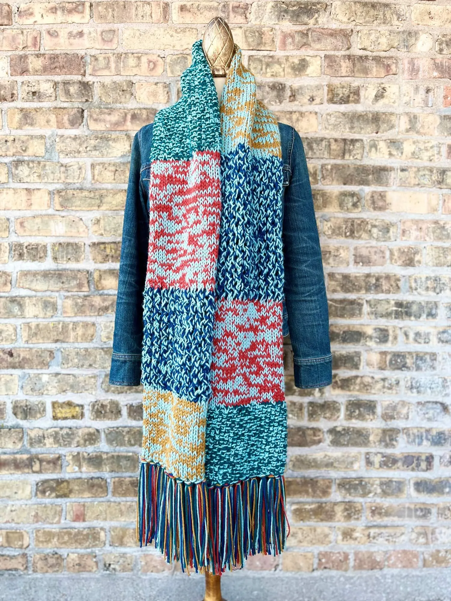 Knit Kit - Mix and Marl Scarf