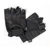 Leather Fingerless Vented Gloves, GVM1016-HL