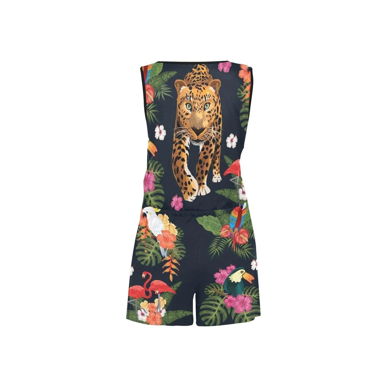 Leopard Women Jumpsuit Print