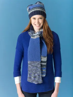 Level 2 - Easy Knit Scarf & Hat - Version 5