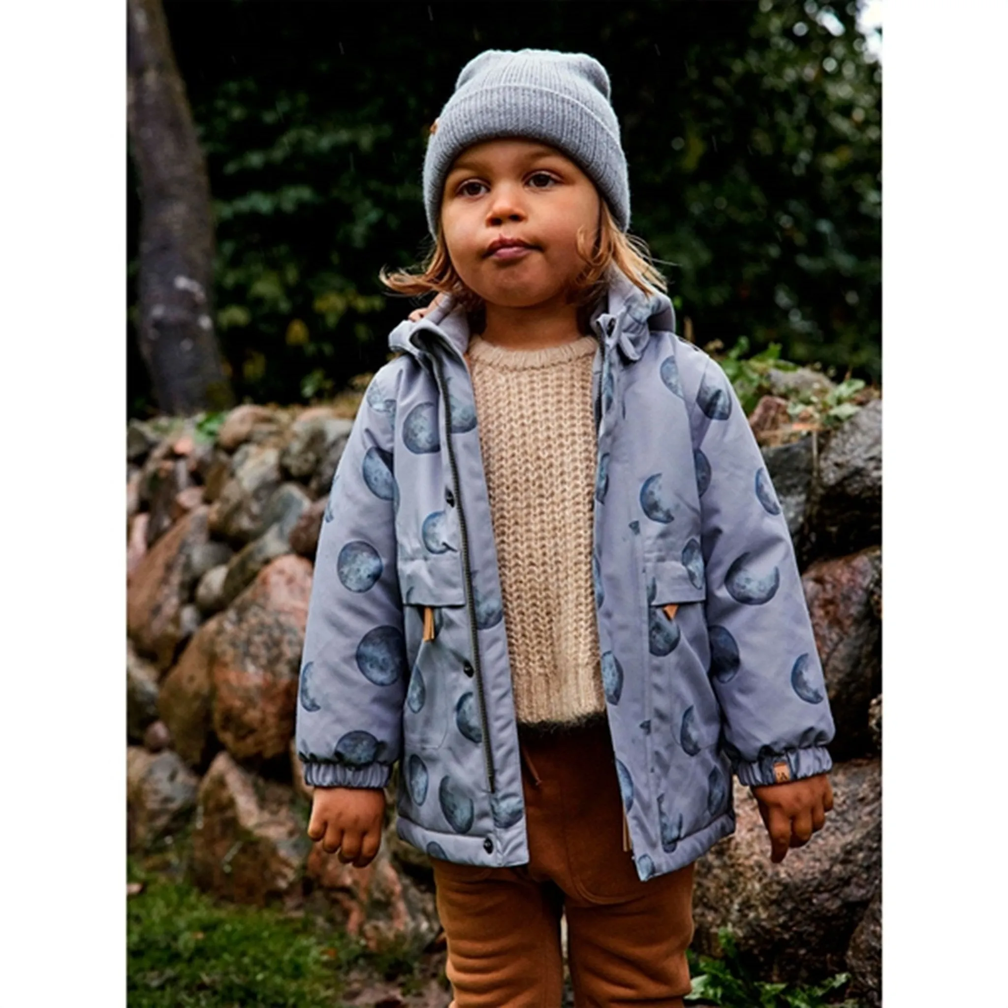 Lil'Atelier Wet Weather Lasnow Jacket AOP