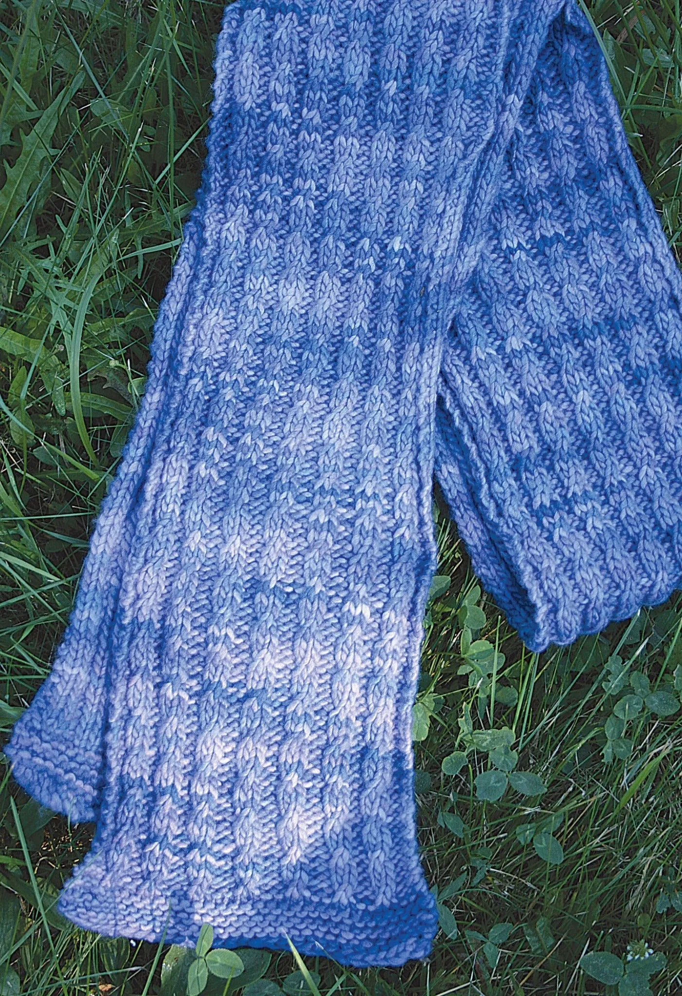 Malabrigo Mock Cable Scarf