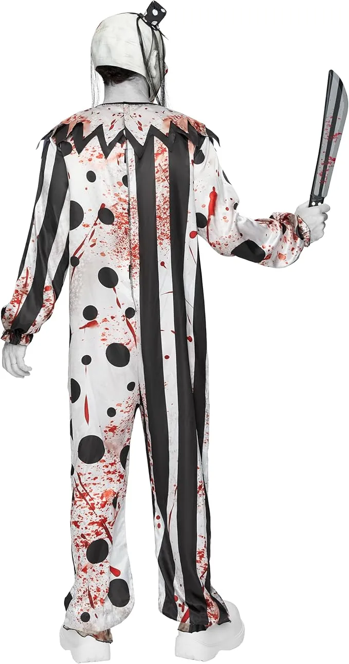 Men Scary Clown Halloween Costume