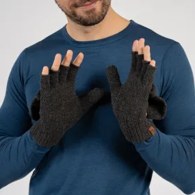 Men's Knit Convertible Gloves Merino