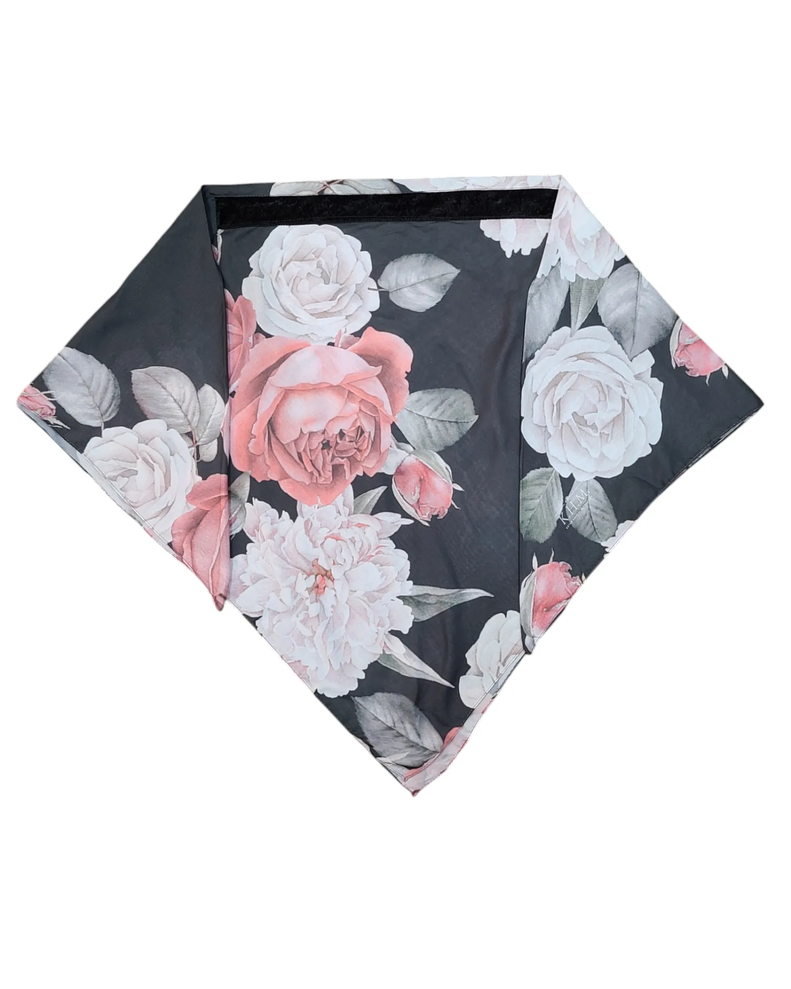 Midnight Blossoms Versatile Scarf