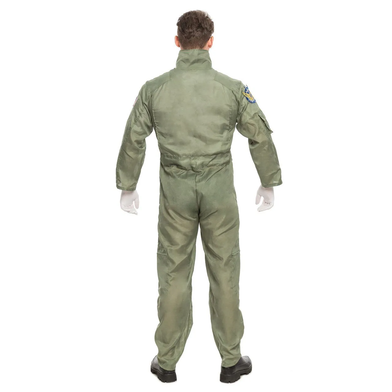 Military Fighter Pilot Costume with Accessories - Adult