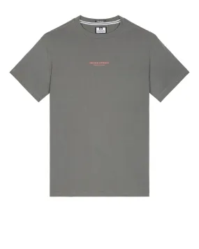 Millergrove T-Shirt Zinc/Cayenne Red