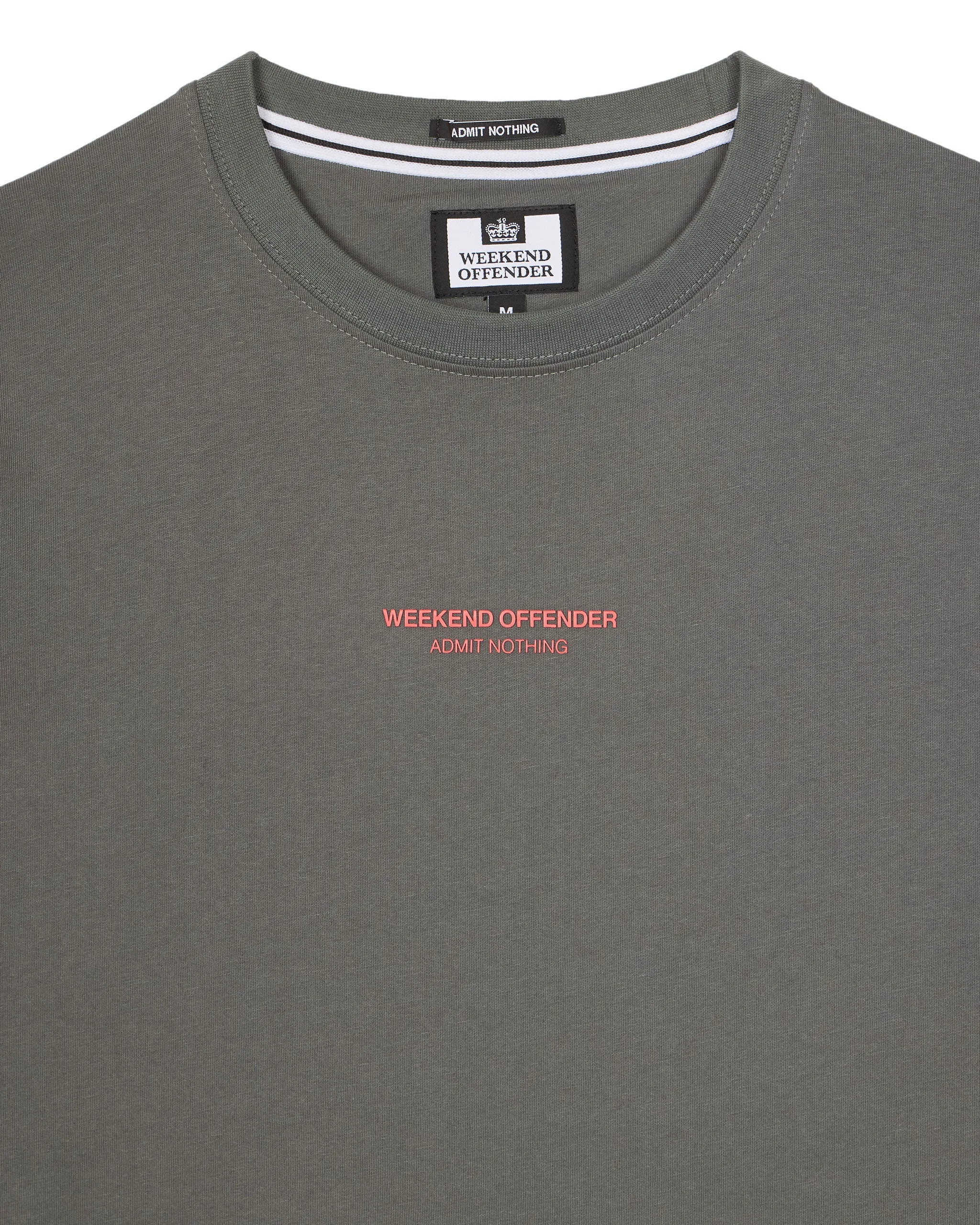 Millergrove T-Shirt Zinc/Cayenne Red