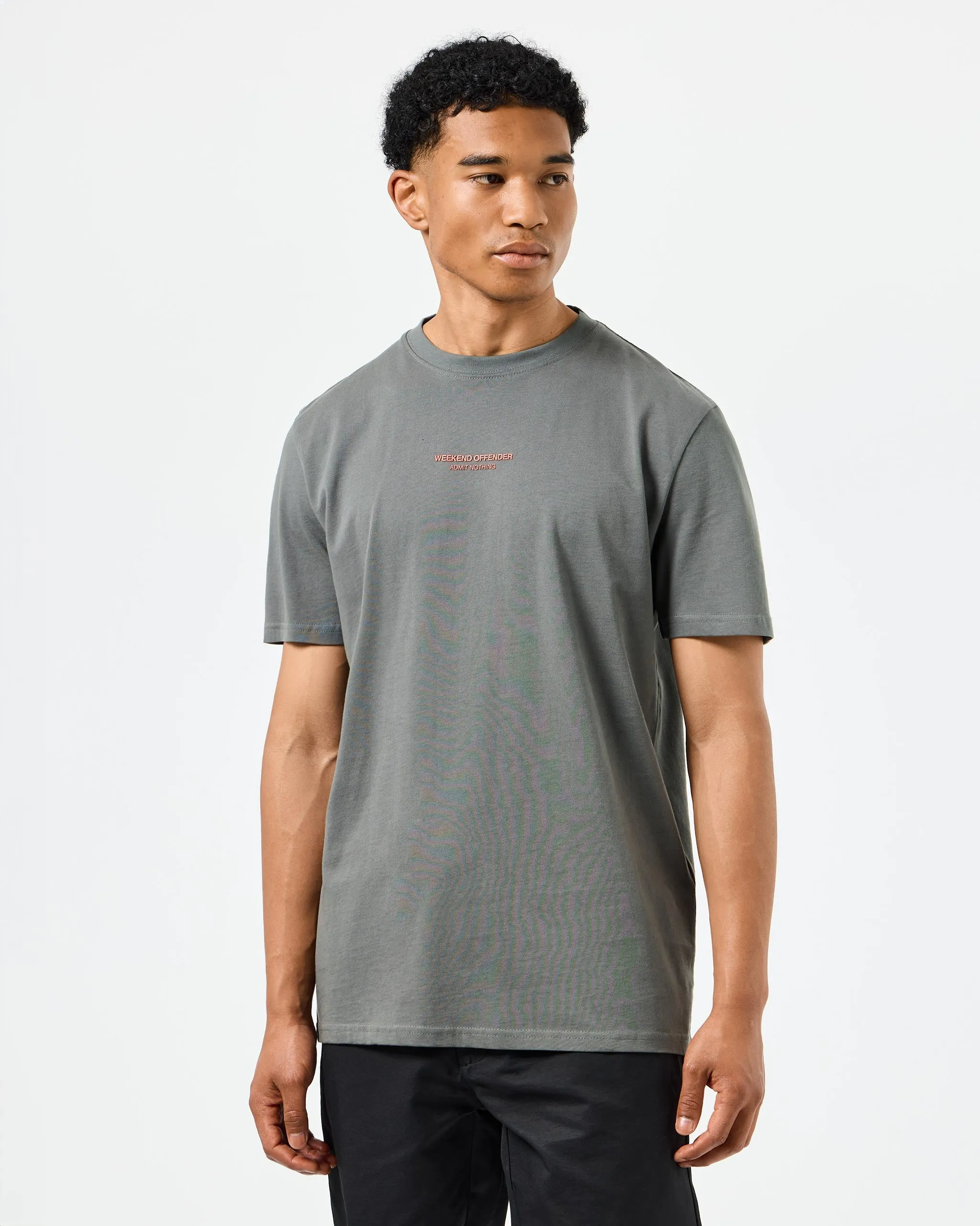 Millergrove T-Shirt Zinc/Cayenne Red