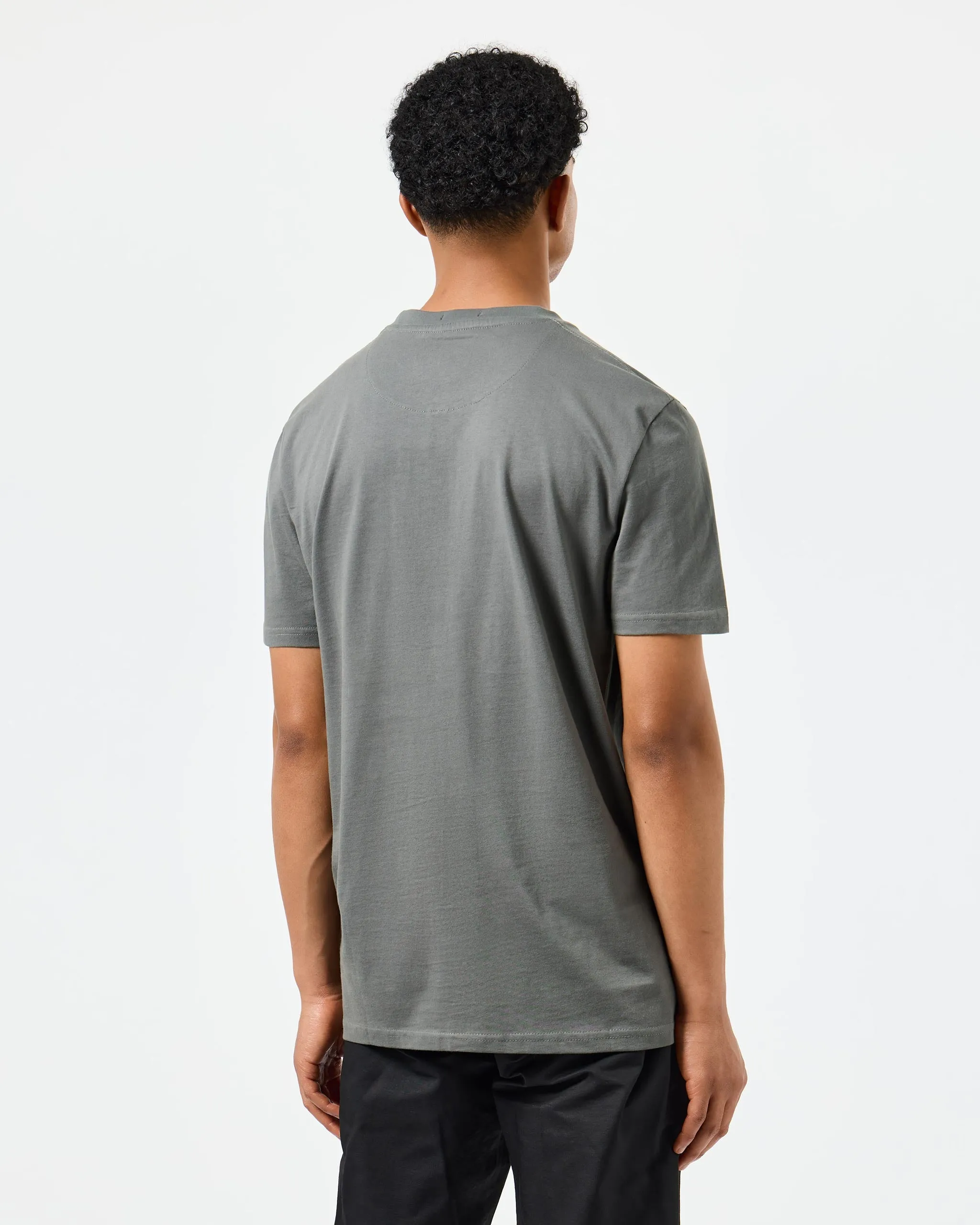 Millergrove T-Shirt Zinc/Cayenne Red