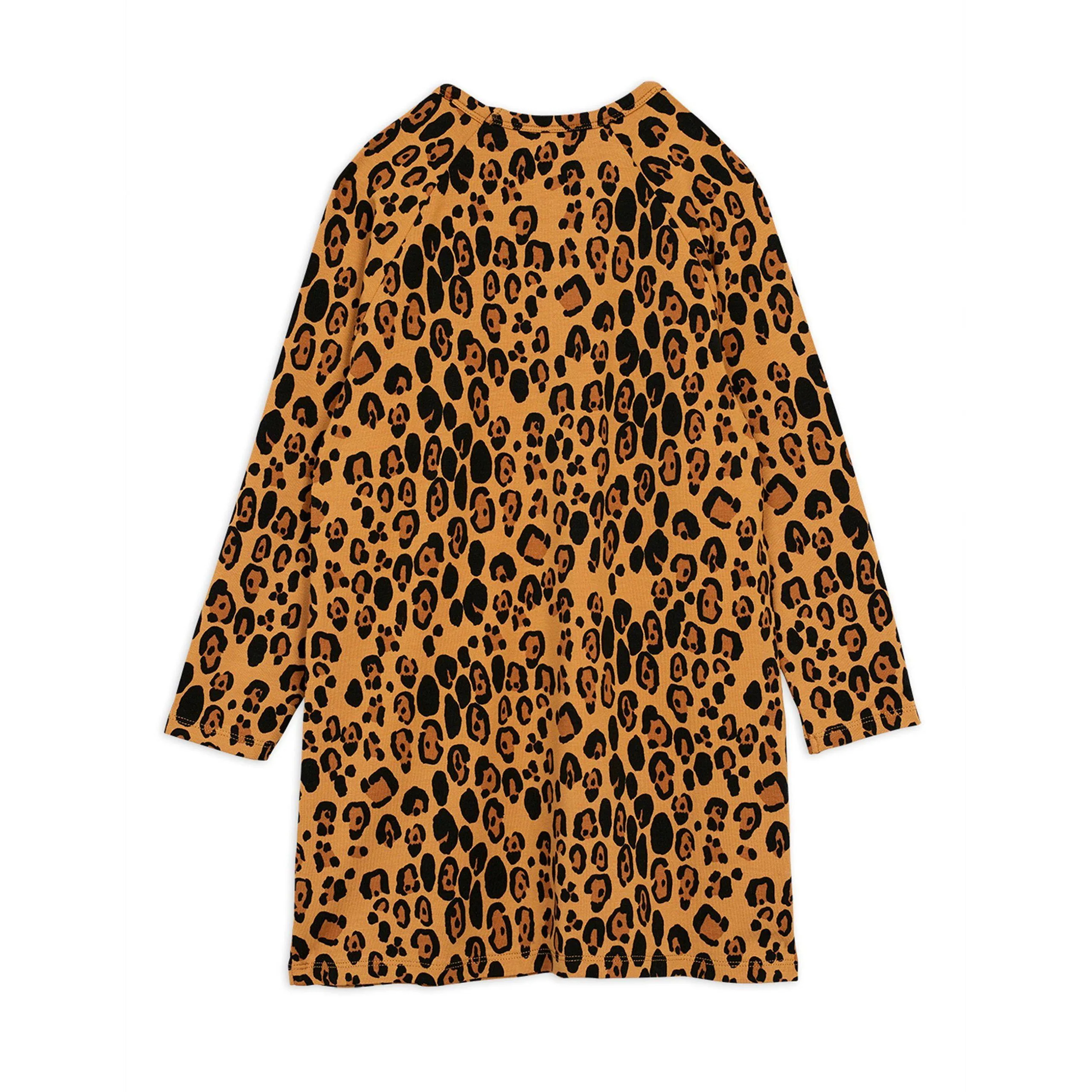 Mini Rodini - Basic leopard long-sleeved dress