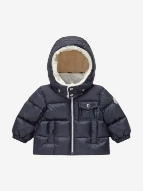 Moncler Enfant Baby Boys Down Padded Eduard Jacket in Navy